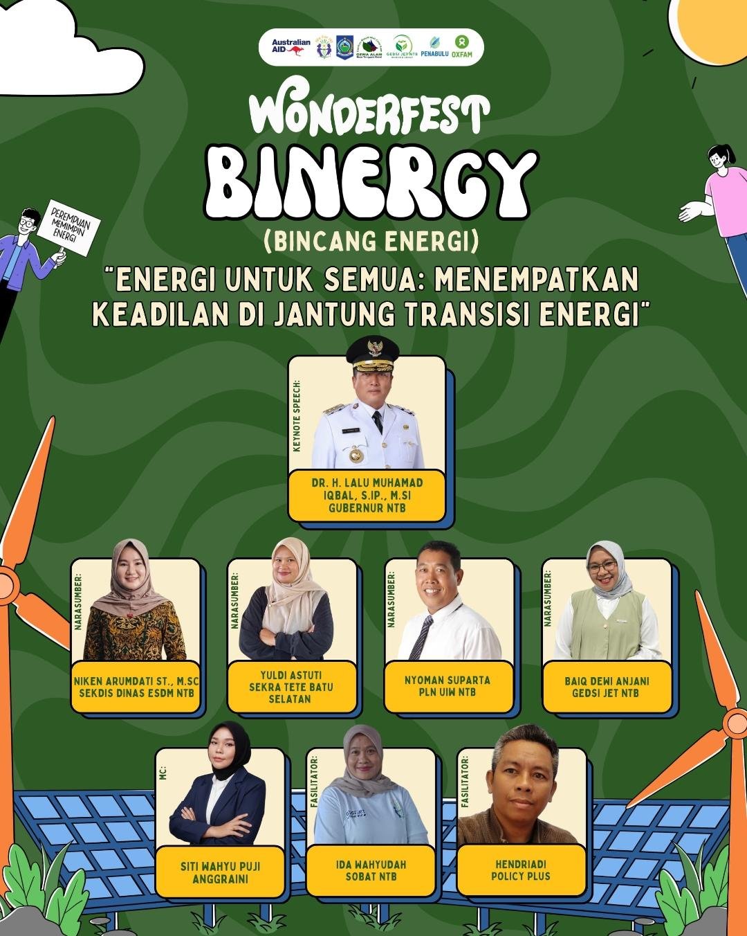 WONDER FEST2026 : Mengawal Transisi Energi Berkeadilan